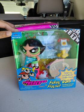 Trendmasters 81951 Powerpuff Girls Pokey Oaks Playset Boxed Cartoon Network