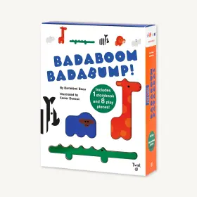 Twirl 791027607068 Badaboom Badabump Storybook And 18 Piece Playset