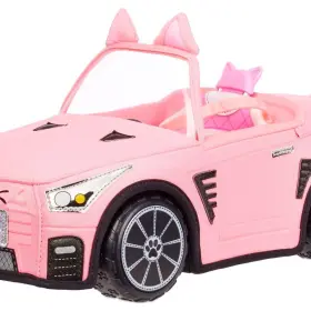 Unbranded 035051572411 Soft Plush Convertible Car Kitty Cat Details In Vehicle Great Gift And Toy