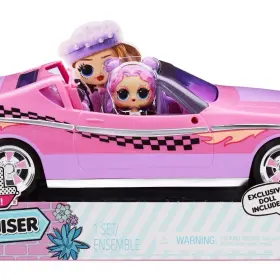 591771 Unbranded City Cruiser And Purple Sports Car Fabulous Features With Exclusive Doll