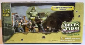 93008 Unimax Forces Of Valor Wwii Us Army 82nd Airborne Normandy 1944 1 32 Scale 2007 Nib