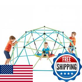 Vevor B0fl6ymqn9 Climbing Dome 10ft Geometric Climber Saucer Swing 1000lbs Loading