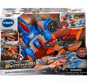 Vtech 417765493003 New Switch And Go 2-in-1 Dino Spino Speedster Launcher Auto-switch