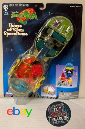 Warner Bros. 043377176268 Rare Vintage Looney Tunes Space Jam House Of Slam Dome Wb Playmates 1996