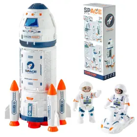 B0c7m8nylh Wbzle Space Rocket Toys Ship With Astronaut Toy For Educational Concent