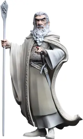 B098rf39fl Weta Workshop Mini Epics - Lotr Gandalf The White Vinyl Figure New