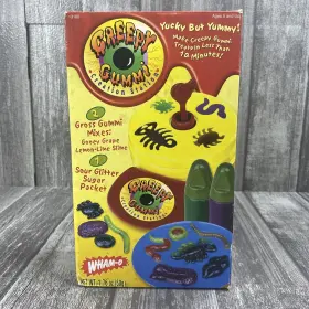 Wham-o 032187131802 Vintage Creepy Gummi Creation Station 2003 New Crawlers