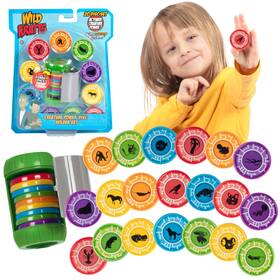 Wicked Cool Toys 12262 Wild Kratts Chris Creature Power Disc Holder Set W 20 Medium Multicolor