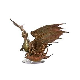 Wizkids B0bwssfbly D&d Icons Of Realms Adult Brass Dragon Miniature Figure