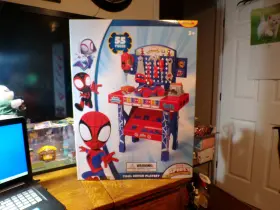 World Tech Toys 810086396863 Marvel Spidey Tool Bench Playset 55 Pieces Lowest On Ebay Brand New Free Ship