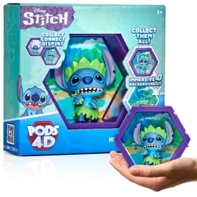 Wow Pods 055394026742 4d Disney Hula Stitch Connectable Collectable Bobble-head Character That B