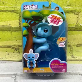 Wowwee 771171135968 Fingerlings Gray Elephant Interactive Toy 40 Sounds Motion