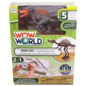 3272 Wowworld Dino Dig - Spinosaurus Skeleton Excavation Kit Ages 6