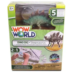 3274 Wowworld Dino Dig - Stegosaurus Skeleton Excavation Kit Ages 6