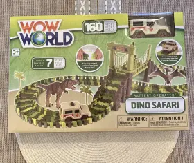 3291 Wowworld Dino Safari Track Set - 160 Pc
