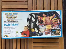 Wwe 049693119057 Vtg New Wwf/wwe Slumber Play Tent Hulkamania And Ultimate Warrior Never Opened