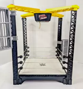 Wwe 887961486292 Tough Talkers Championship Takedown Ring With Sound And Music Mattel 2017 Tested