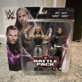 Fnf84 Wwe Battle Pack Series 53 Jeff Hardy Vs Matt 2-pack Figures 2017