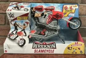 Gyx60 Wwe Wrekkinft Feature Motorbike Slam Cycle Action Drew Mcintyre Figure