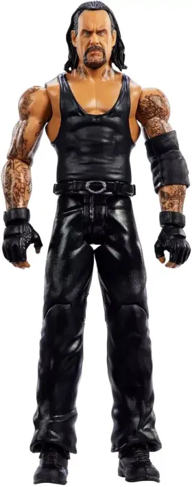 Hkp83 Wwe Action Figure Undertaker Wrestlemania Basics Posable 6-inch Collectible