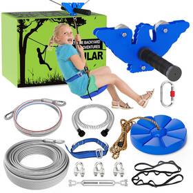 X Xben B0ch9r9p3s 180ft Zip Line Kits For Backyard Lines Kid And Adult Included