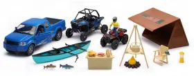 Ss-34335 Xtreme Adventure Polaris Outdoor Camping Playset