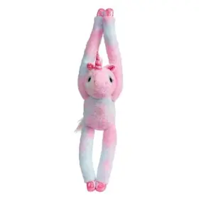 Wj05609601 Yangzhou Zhiduoduo Gongyipin Youxiangongsi Hanging Rainbow Unicorn Stuffed Animal Long Arm 25inch Tie-dye