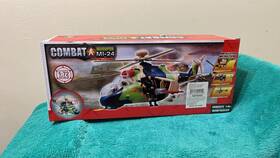 Yong Shen 286-8 Mi-24 Military Helicopter Playset 1 72 Light Music Flashing Lights
