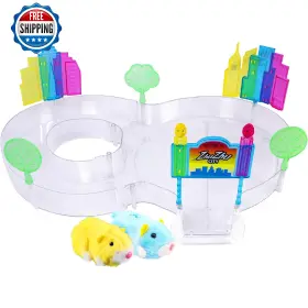 B0dq2dm5hv Zhuzhu City Downtown Starter Playset Electronic Hamsters Pipsqueak Sophie 4