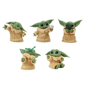 B0b5gsh315 Zktsry 5-pack Baby Yoda Grogu 2.2 Inch Anime Action Figure Model Collectible Set