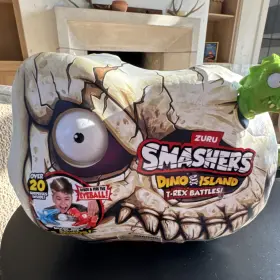 7414 Zuru Smashers Dino Island T-rex Battles Playset Over 20 Surprises
