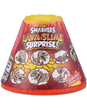 7472 Zuru Smashers Series 4 Volcano Lava Slime Surprise Dinosaur Skeleton