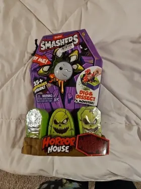 Pry612420 Zuru Smashers Horror House Playset Zombie Rex Blood Shake Brain Dead 36 Pieces