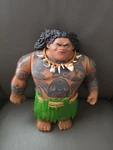 Disney Moana Maui Talking Doll Toy Movie Action Figure 10.5" Hasbro Works Used. Price: $14.80.