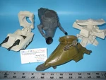 Vtg Kenner Star Wars MINI-RIGS:CAP-2,MLC-3,DESERT Sail Skiff,vehicle Maintenance Used. Price: $28.79.
