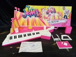 1986 Hasbro Jem & The Holograms Star Stage Doll Playset + Box Incomplete Works! Used. Price: $179.99.
