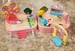 Sanrio Hello Kitty Playground Ferris Wheel See-saw Mini Set 2007 Used. Price: $19.99.