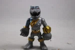 Playskool Heroes Power Rangers Silver Figure Damaged Used. Price: $9.65.