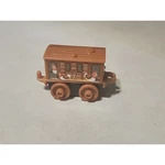Thomas & Friends Minis Toby #7 W/ Chickens Train Figure 2015 Mattel Collectible Used. Price: $6.10.