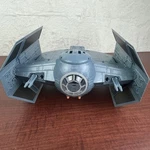 Star Wars Darth Vaders Tie Fighter Power Of The Force 1996 Kenner Hasbro Vintage Used. Price: $47.87.