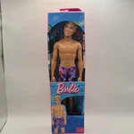 Barbie Beach Day Ken Doll Blonde Hair Blue Eyes Purple Summer Swimsuit New. Price: $13.99.