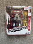 Hasbro Transformers War Cybertron Trilogy Optimus Prime Action Figure Set Used. Price: $45.00.