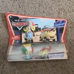 Mattel Disney Pixar Cars Movie Moments Guido & Luigi Figurine Set New. Price: $30.00.