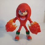 Sonic The Hedgehog Movie 6" Knuckles Articulated Action Figure Jakks Pacific Used. Price: $12.99.
