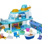 New! Peppa Pig Cruise Ship, Playset With 17 Pieces, Preschool Toys. Price: $55.00.