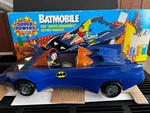 Super Powers Batmobile Kenner 1984 Batman Robin Action Figure Toy Car W/box Used. Price: $350.00.