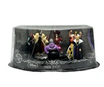 Disney Villains Figurine Play Set 6 Pack Store Exclusive Box Damaged New. Price: $35.00.