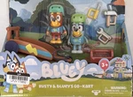 New, Unopened Moose Toys "rusty & Bluey's Go-kart" 2 Figures + 7 Pieces. Price: $8.99.