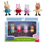 Jazwares Peppa Pig And Friends 3-INCH Figure 4 Pack New. Price: $14.44.