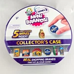 Surprise Mini Brands Collector's Case Series 3-WITH 25 Figures Toys Food Gold Used. Price: $11.14.